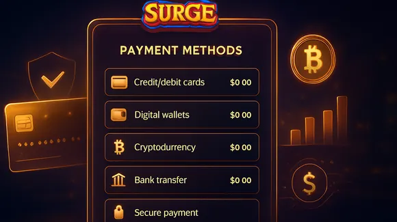 Surge Casino First Deposit Bonus